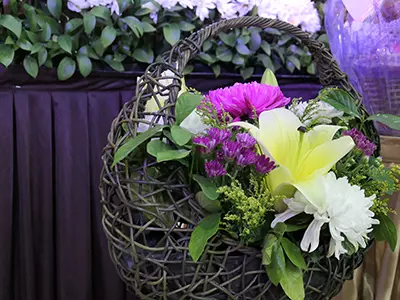 花籃(示意圖僅供參考)